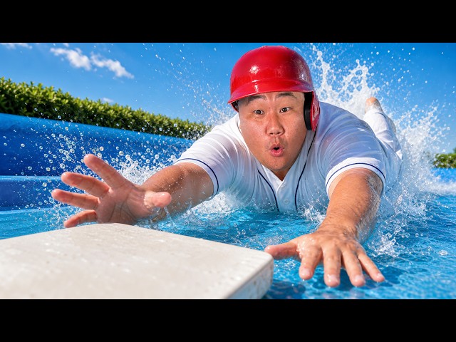 I Played Slip N Slide Baseball