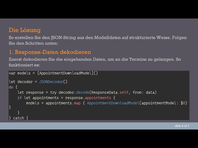 Erstellen eines JSON-Strings aus Modelldaten in Swift: Schritt-für-Schritt-Anleitung