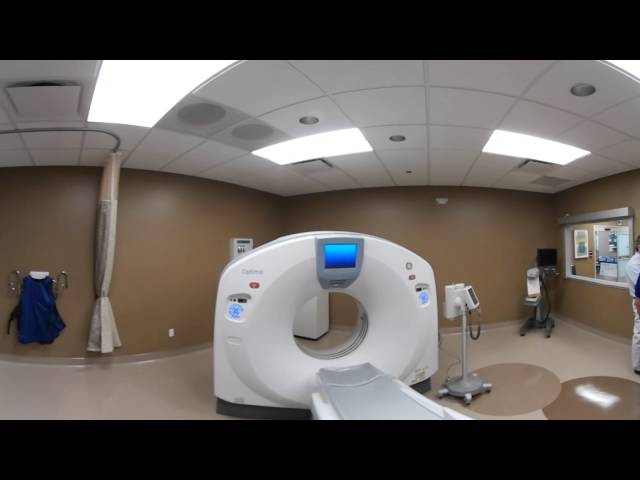 360 video of CAT Scan Machine at Dignity Health Mesa, AZ