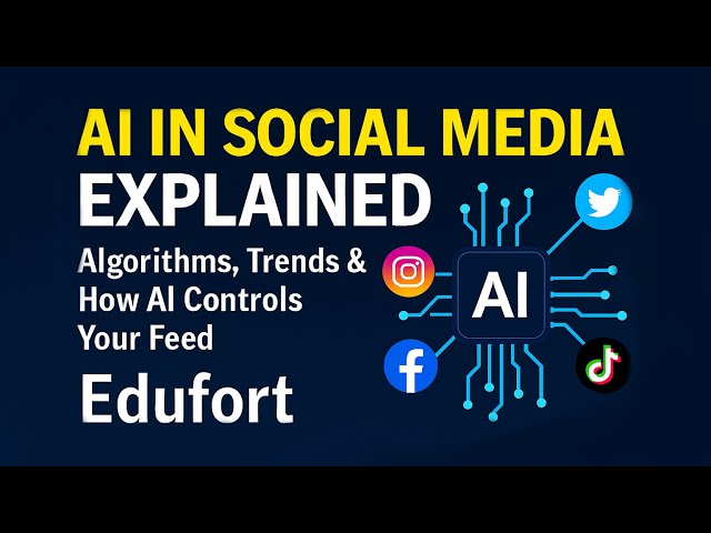 AI in Social Media Explained | Algorithms, Trends & How AI Controls Your Feed | Edufort