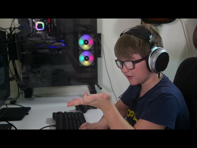 Tyler learning to be a streamer.