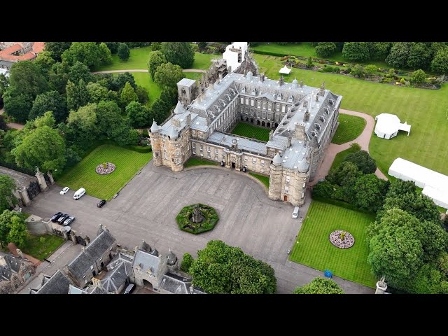 The Palace of Holyrood house - The King's official residence in Scotland - The Royal Mile, Edinburgh