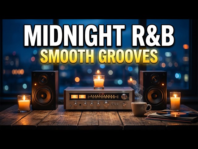 Chill Midnight City Drive R&B Beats 🌃 Neon Night Streets for Study Focus & Productivity 🚗🎧