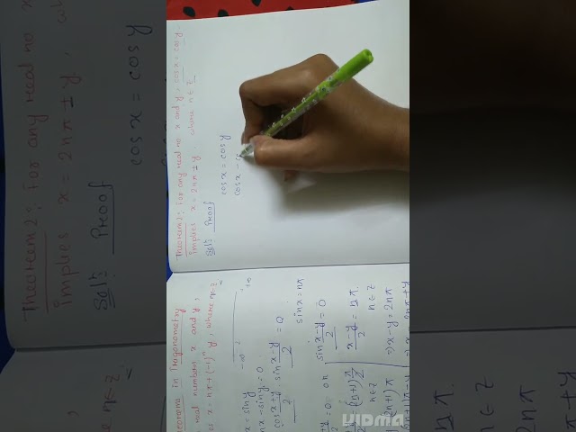 Theorems in Trigonometry || Lecture -6 || Class 11|| THE MATHS HUB||