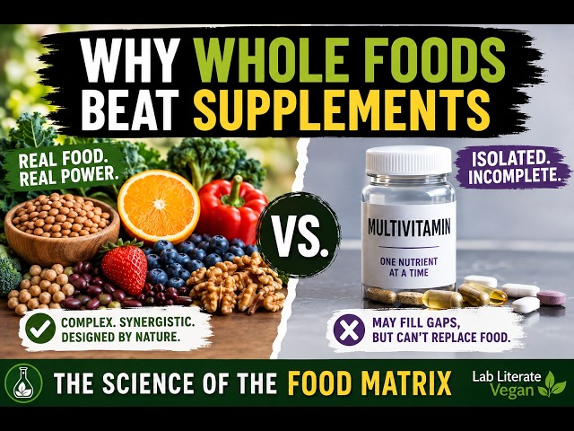 Can Supplements Replace Whole Foods? What the Science Really Says