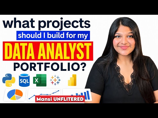 What projects should I build for my data analyst portfolio? | EP - 5