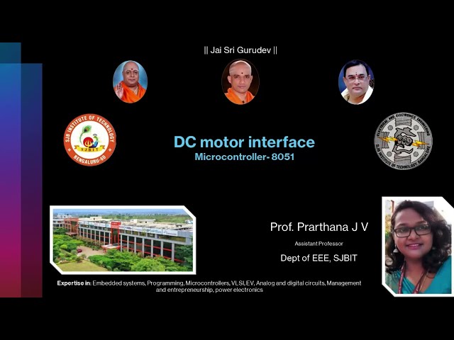 DC motor interface to 8051 #microcontroller #embedded_systems #8051microcontroller