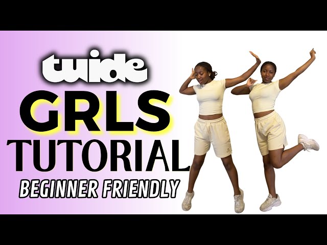 TUIDE - 'GRLS' EASY Step by Step Dance Tutorial (beginner friendly) | ValMaKo