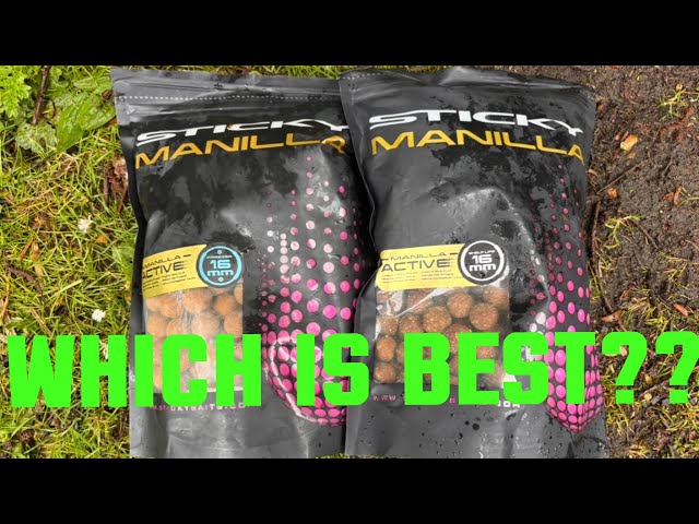 CARP FISHING-STICKY BAITS ACTIVE MANILLA FREEZER VS SHELF LIFE…WHICH IS BETTER??