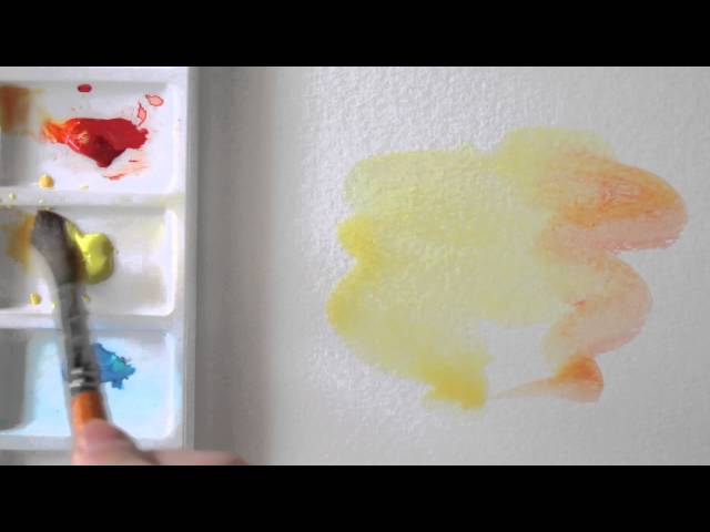 Making a watercolour Background wash