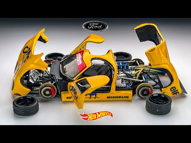Ford GT40 race car Hot Wheels Custom