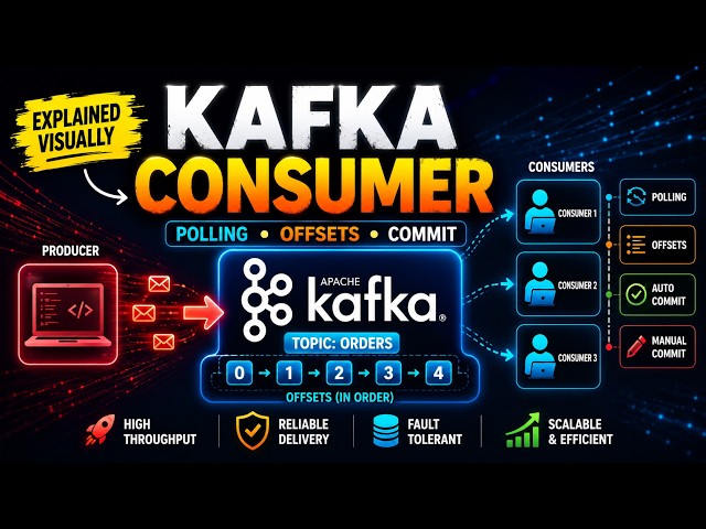 Apache Kafka Consumer Deep Dive | Offsets, Polling & Offset Commit Explained