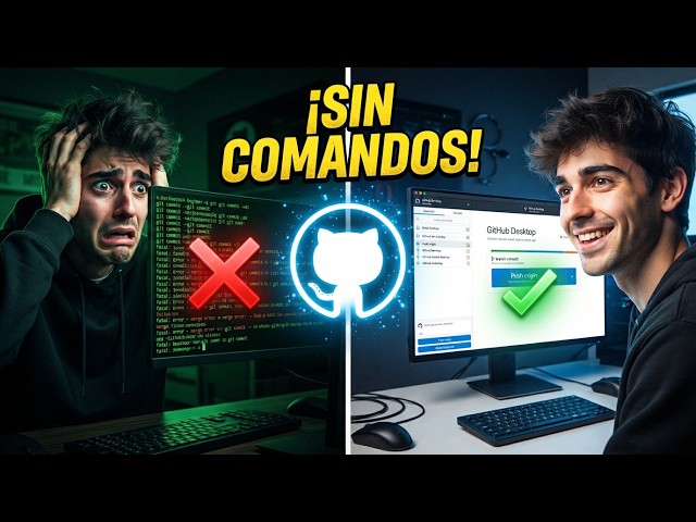 Aprende GITHUB desde CERO sin la pantalla negra de comandos (Tutorial para PRINCIPIANTES)