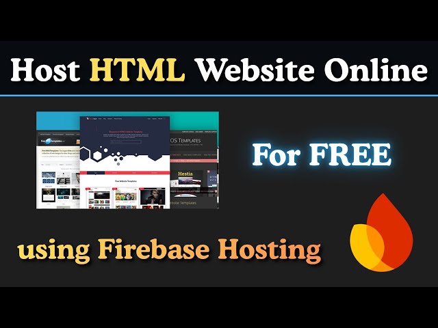 Publish Your HTML Website Online for FREE Using Firebase Hosting | Step-by-Step Tutorial