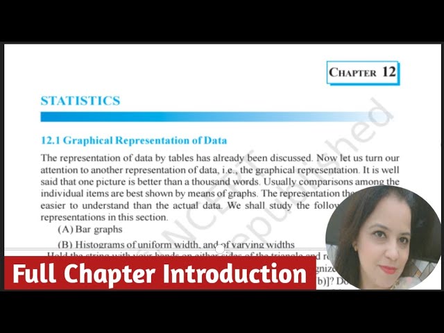 Statistics Chapter -12 Introduction || Class -9th Maths