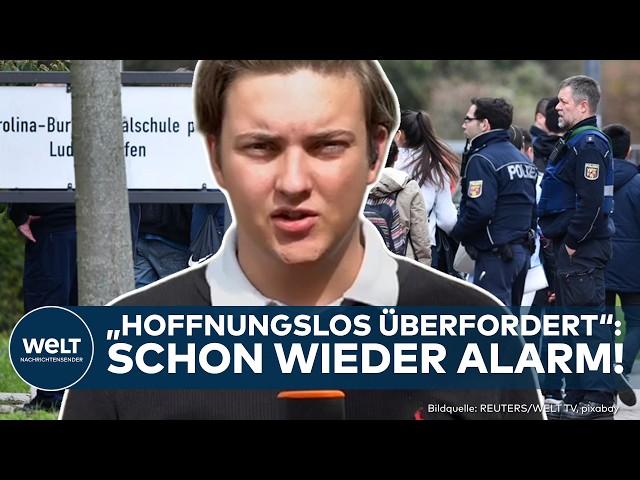 LUDWIGSHAFEN: "Hoffnungslos überfordert!" Feueralarm und Polizei – jetzt fliegt die Schulleitung