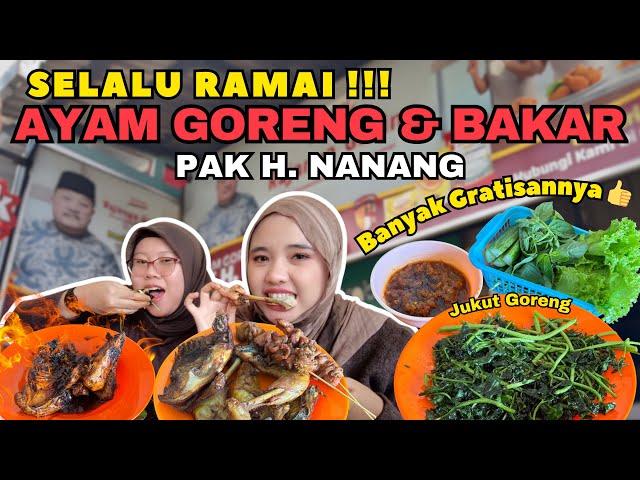 THE MOST FAMOUS FRIED CHICKEN IN LEMBANG!!! MR. NANANG'S FRIED CHICKEN