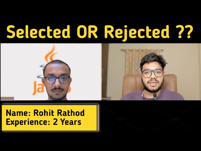 Java Spring Boot 2 Years Interview Experience