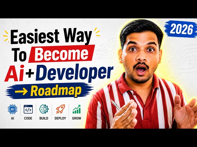 How to Actually Learn Development with AI in 2026 | Roadmap | Telugu