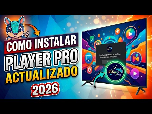 How to install the UPDATED PLAYER Pro on your Smart TV (Easy and Fast 2026)