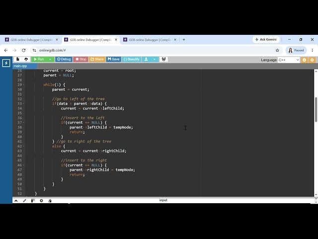 TRESS || DATA STRUCTURES AND ALGORITHM