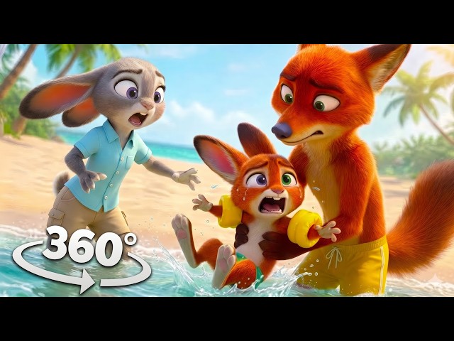 VR 360° Zootopia2: Movie Compilation 4! | VR 4K