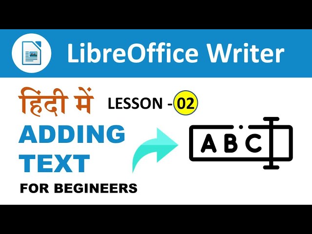 Libreoffice writer Tutorial || Adding text to file Libreoffice writer || Editing text | Lesson 02 🔥🔥