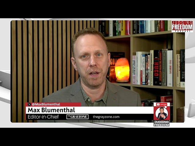 Max  Blumenthal  :  Israel In Panic