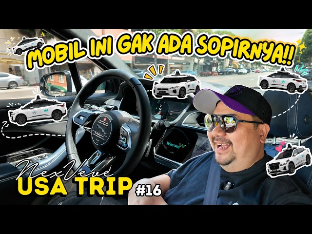 PERTAMA KALI NAIK TAXI YANG BISA NYETIR SENDIRI TANPA SOPIR!!