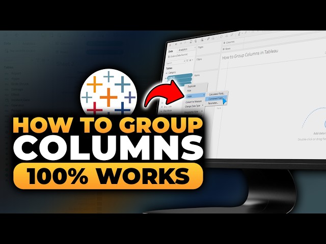 How To Group Columns in Tableau (𝟮𝟬𝟮𝟲) | 100% WORKS | NO Yapping, To The Point! | FAST & EASY