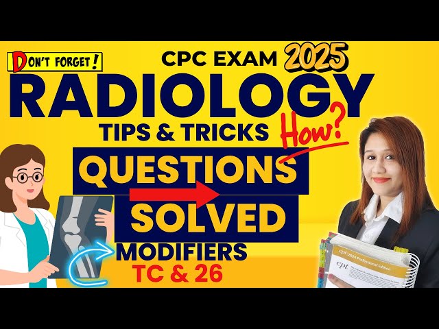 Use of Modifiers TC and 26 in Radiology | Medical Coding Explained for CPC Exam Success