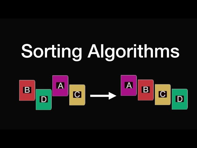 Sorting Algorithms in Python (bubble sort,  selection sort, insertion sort, merge sort) - Tutorial
