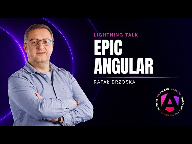 Angular Epic Fails: AI Edition 2025 | Lightning Talk by Rafał Brzoska