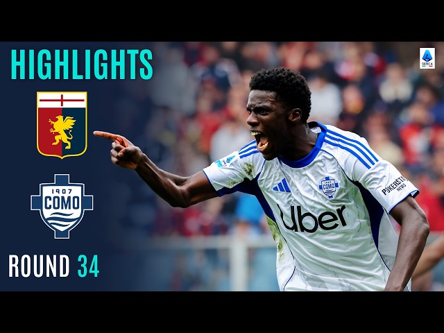 El Como vuelve a la senda de la victoria | GENOA-COMO | RESUMEN | Serie A 2025/26