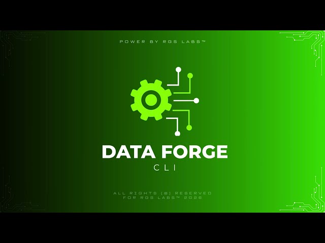 Meet DataForge CLI — Your AI Consultant Inside the Terminal