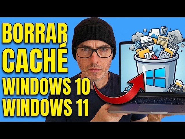 💻 TRICK! How to CLEAR CACHE in WINDOWS 10 and 11 🚀 (RECLAIM SPACE)
