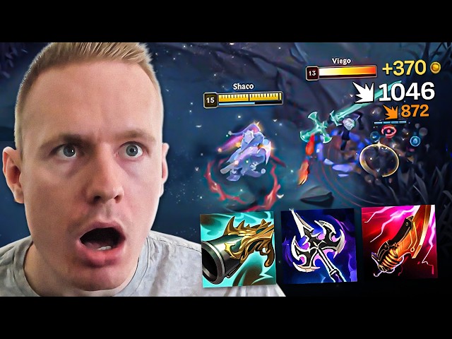 AD SHACO JUNGLE IS ACTUALLY BROKEN...