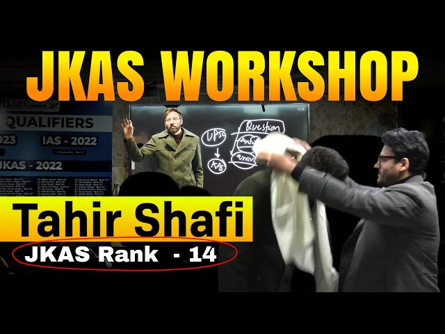 New KAS Pattern Explained | Mr Tahir Shafi - Rank 14 | FREE Scholarship Test on 11 Jan 🔥