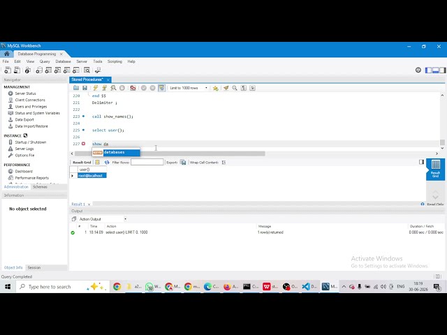 SQL Lecture: Python Database Connectivity