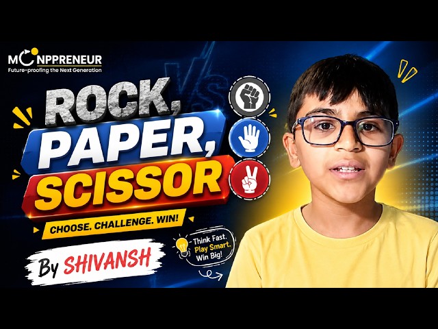 Learn to Code a Rock Paper Scissors Game in Minutes!
