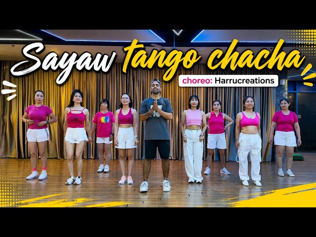 Sayaw Tango Chacha | Zumba Dance Workout | Fitness Dance Choreo by Harrucreations 