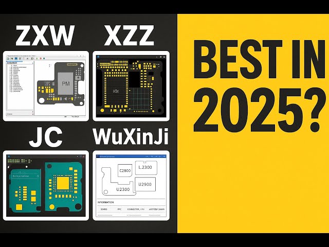 iPhone Repair Tools: Schematic & Bitmap Software Showdown 2025 【REVIEW】