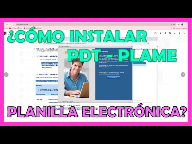 How to install PDT - PLAME | Electronic Payroll?