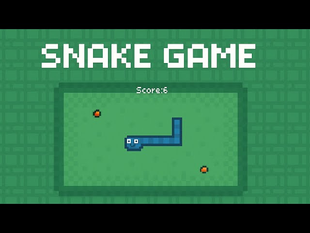 Today I made the classic snake game using only HTML CSS and JavaScript 🐍