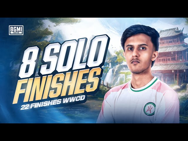 22 Finishes WWCD | 8 Solo Finishes | SIMP THE IGL🍊