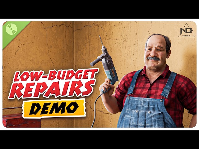Low-Budget Repairs #1 | ND Gaming and Questionable Home Renovations