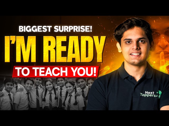 Class 8 Students 😱 Prashant Bhaiya is Coming to Teach You! 🚀  #nexttoppers #prashantkirad #cbse