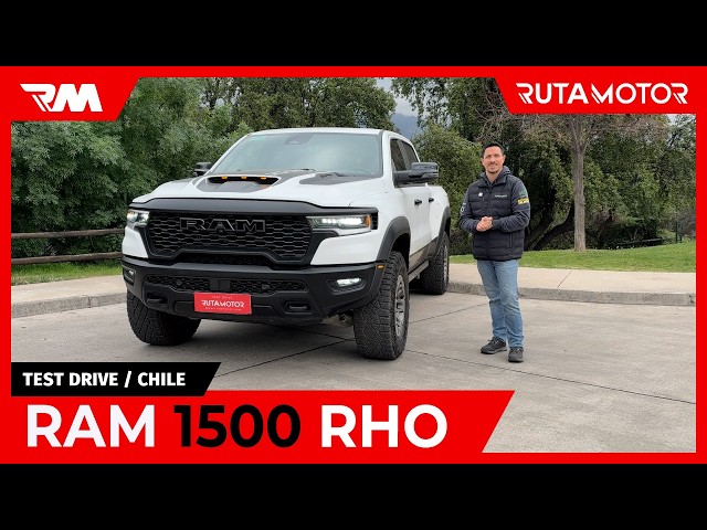 RAM 1500 RHO -￼ Cuando la carrera por la pickup deportiva off-road no ha terminado y sigue movida 