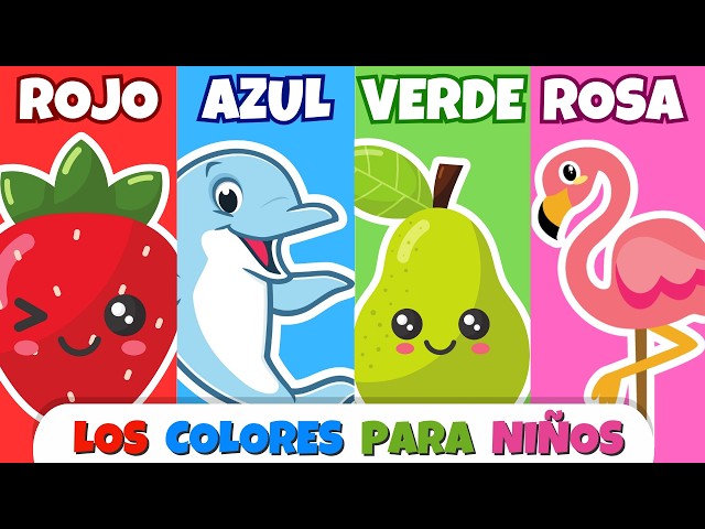 🌈🎨 ¡Aprende los Colores Jugando! 🎉 🔴🟡🔵 Para Niños Pequeños I  Aprende Jugando