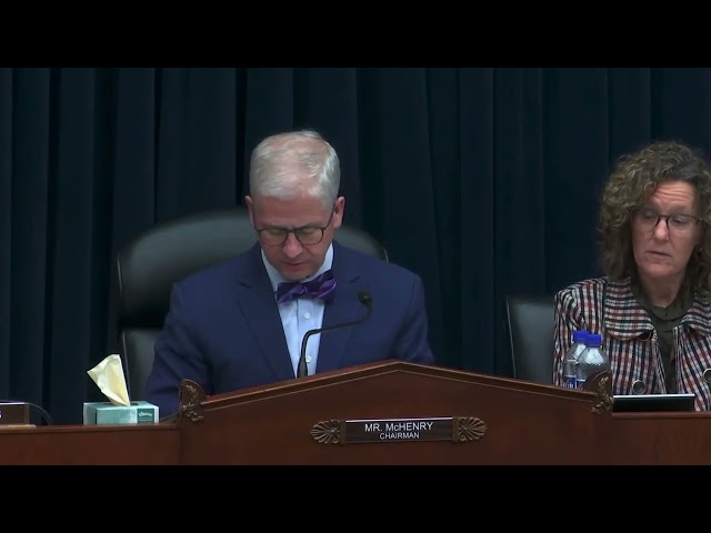 McHenry Delivers Remarks at the Annual Report of the Financial Stability Oversight Council